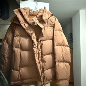 lululemon athletica Tan Puffer Jacket